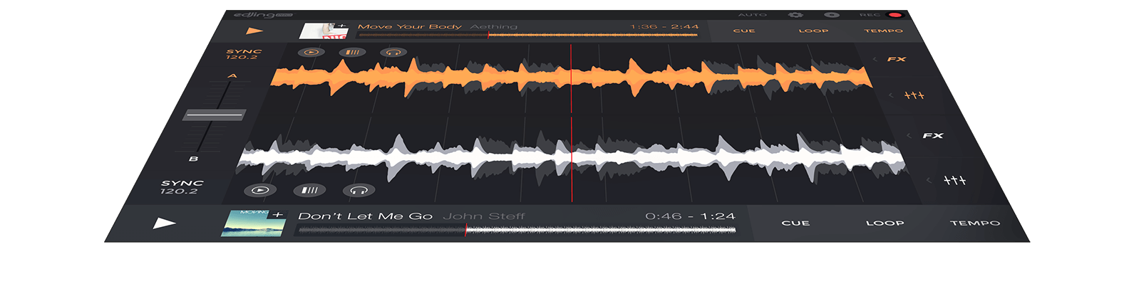 edjing pro screenshot header edjing pro screenshot header